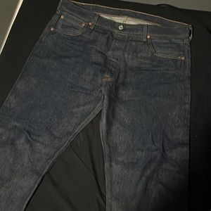 Levi’s 501 jeans blue wash 38x32 shrink to fit 38x32